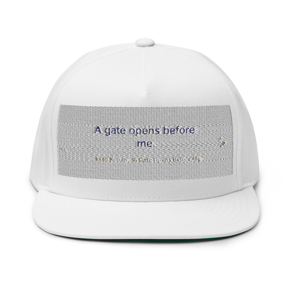 Flat Bill Cap | Yupoong 6007