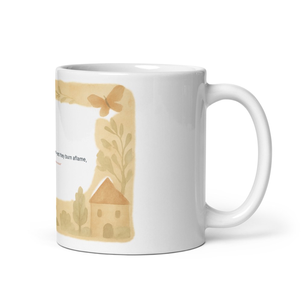 White Glossy Mug