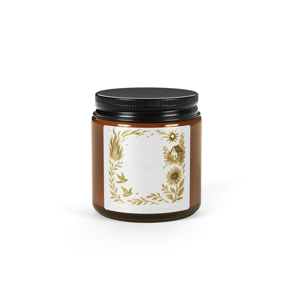 Amber Jar Scented Soy Candle