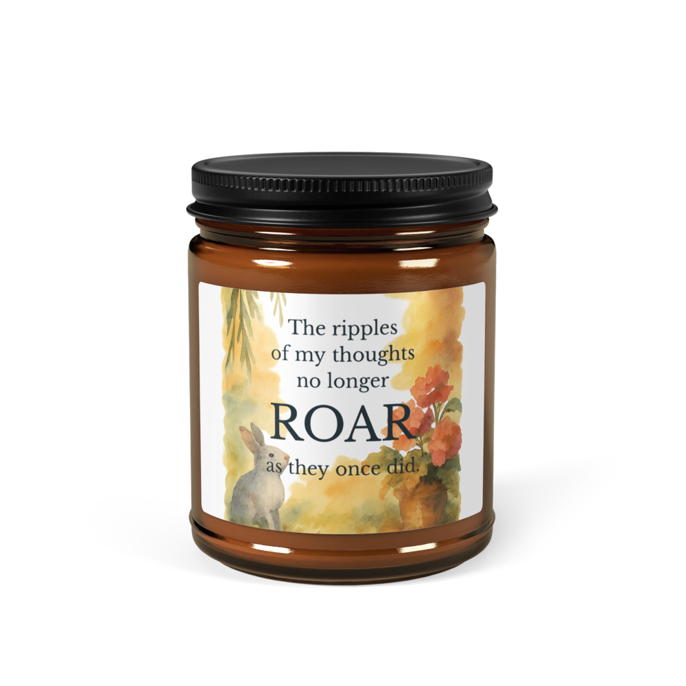 Amber Jar Scented Soy Candle