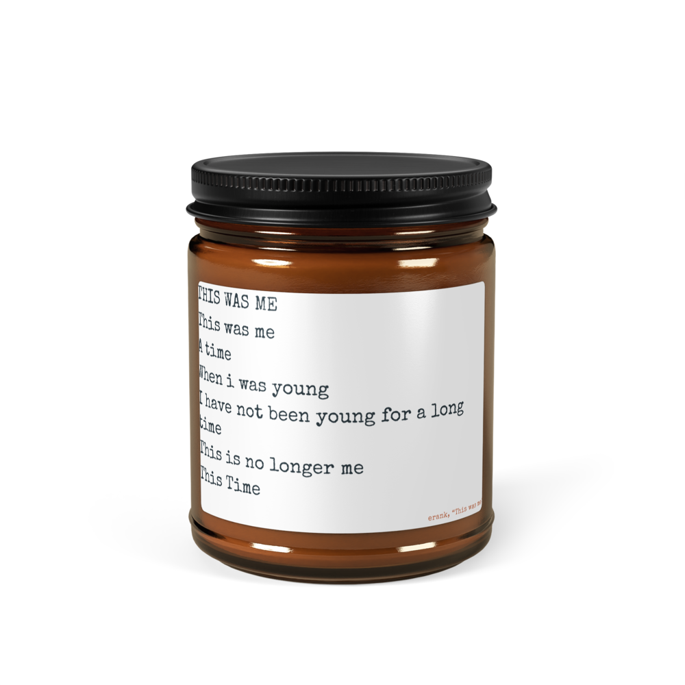 Amber Jar Scented Soy Candle