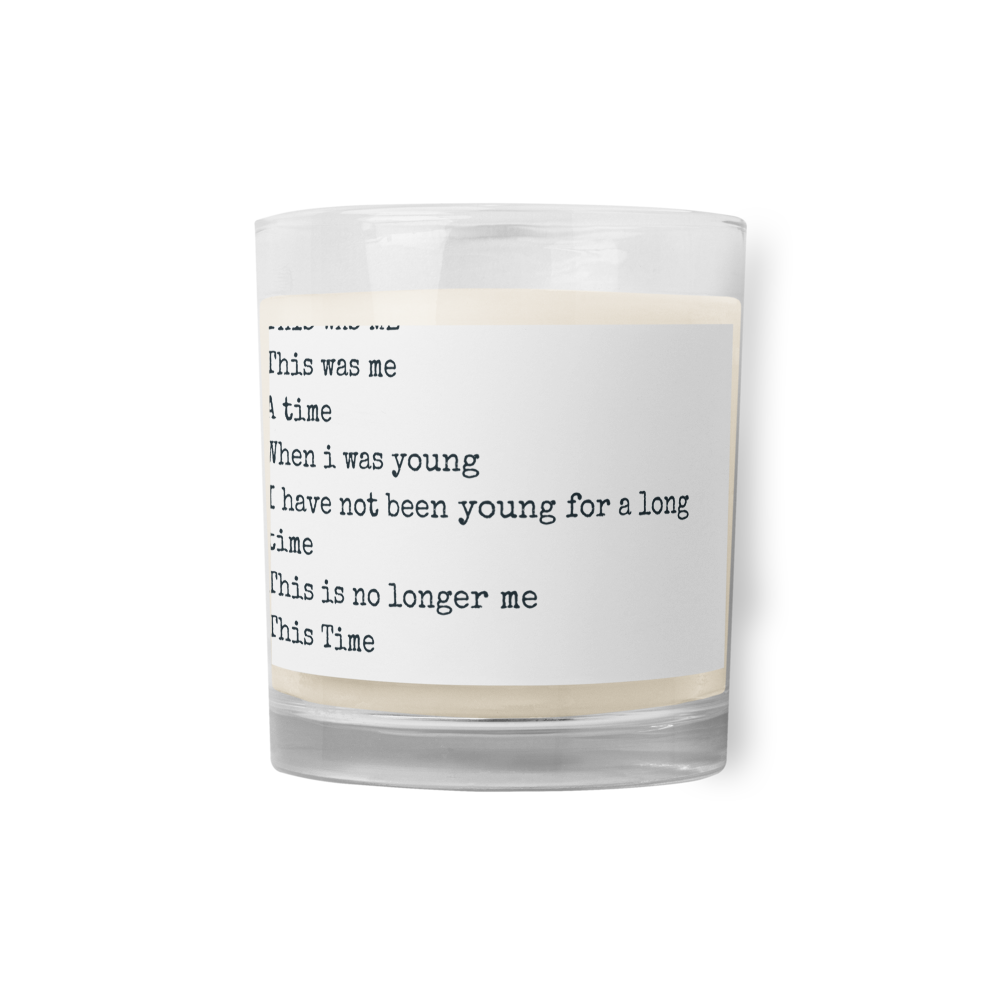 Glass Jar Soy Wax Candle